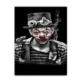 Smoking Clown Portrait | Wall Art